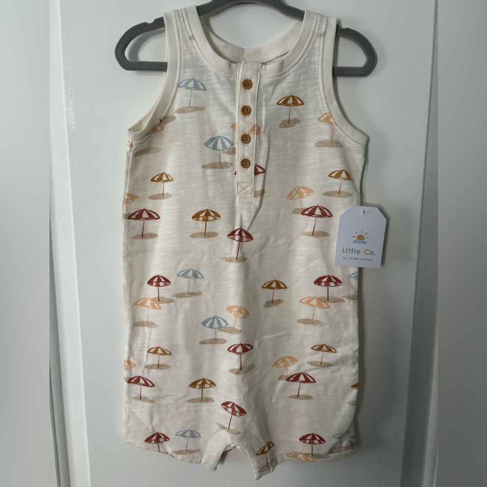 Little Co. by Lauren Conrad Henley Tank Romper